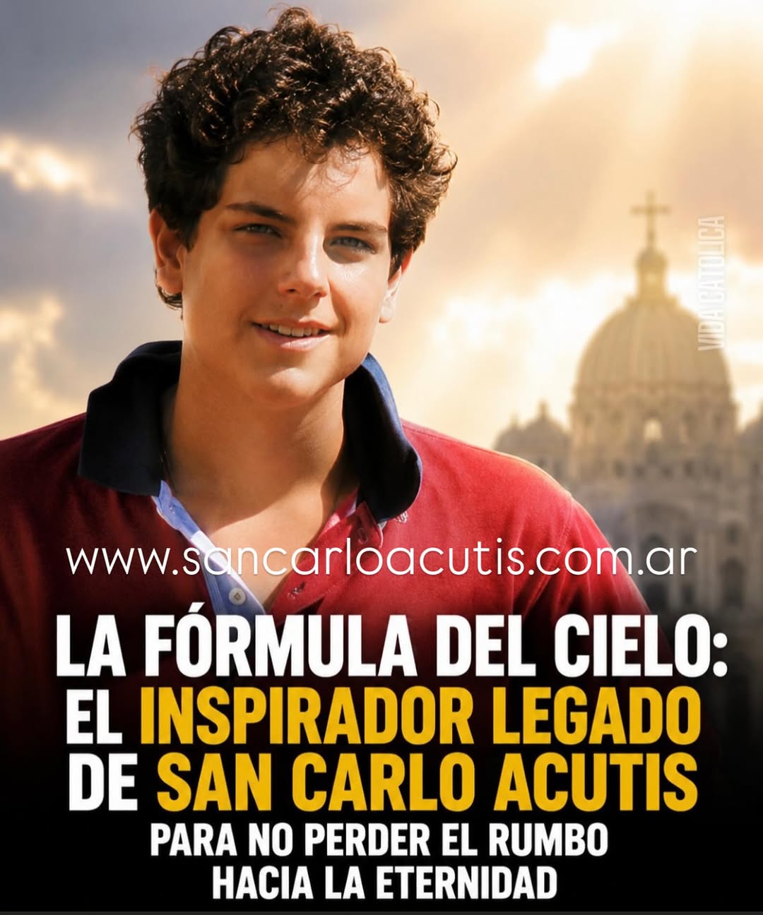 El testimonio de vida de San Carlo Acutis continúa resonando con fuerza en el corazón de miles de jóvenes y familias en