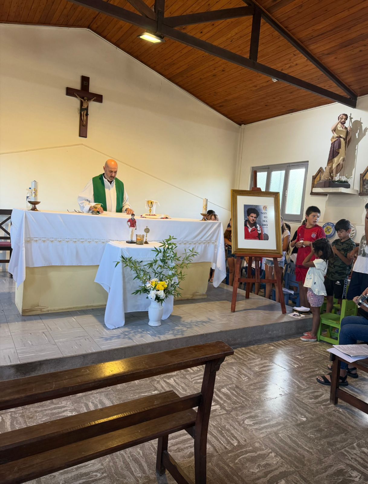 Entronización en Dolores - Merendero San Juan Bautista